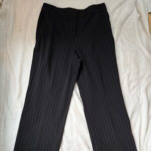 Worthington Women's Charcoal Pinstripe Dress Pants